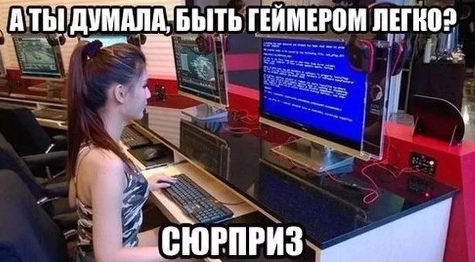Геймер смешная картинка