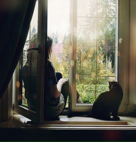 Девочка у окна