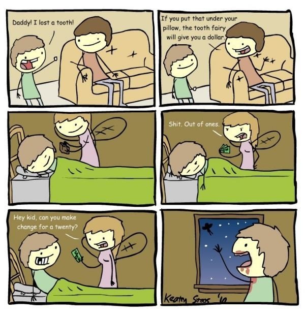 Зубная Фея юмор