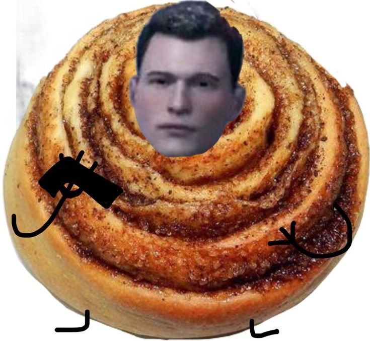 Человек булочка