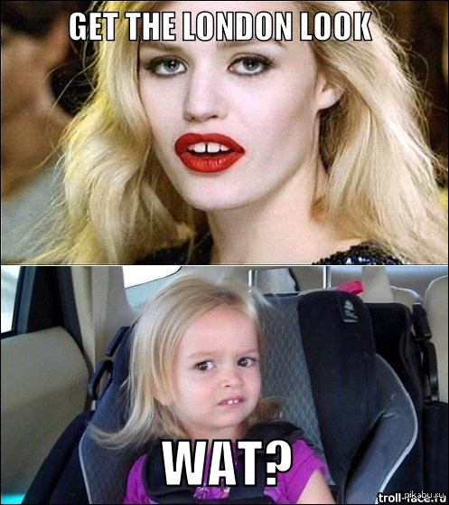 Стиль Лондона зубы