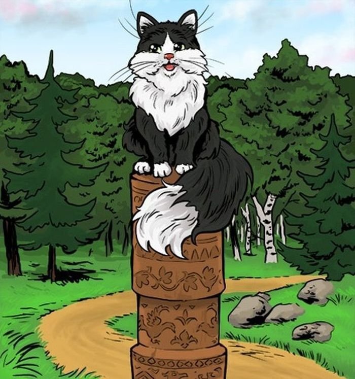 Кот Баюн из сказки