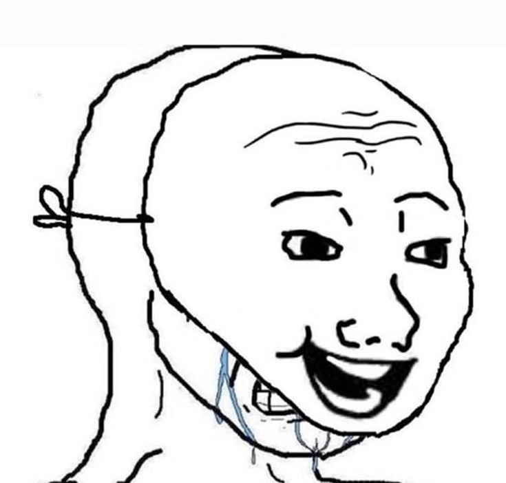 Wojak плачет маска