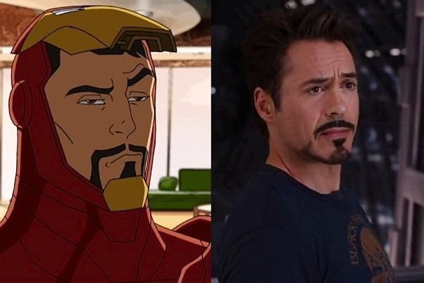 Команда Мстители Тони Старк