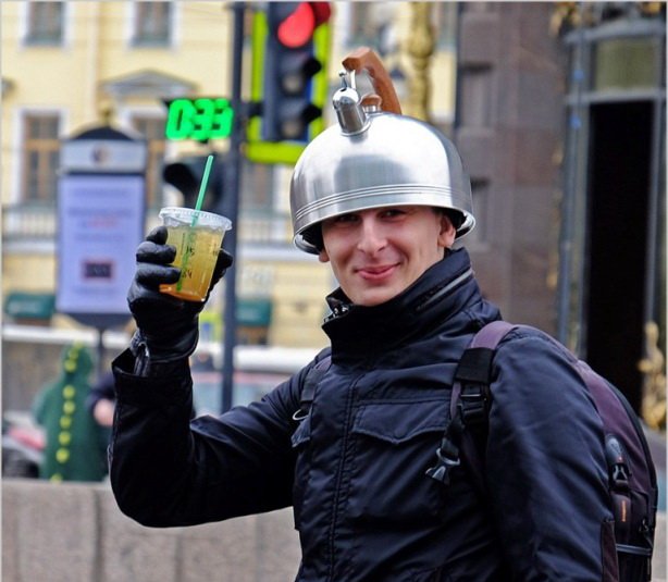 Человек чайник