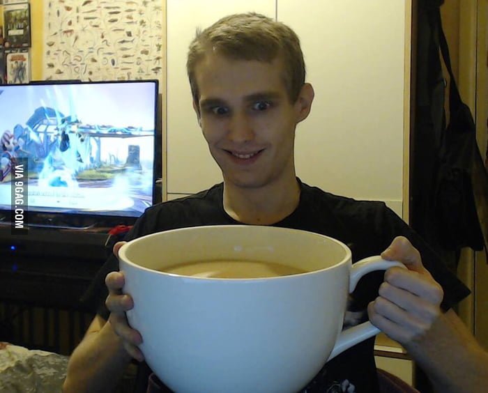 Огромная Кружка чая