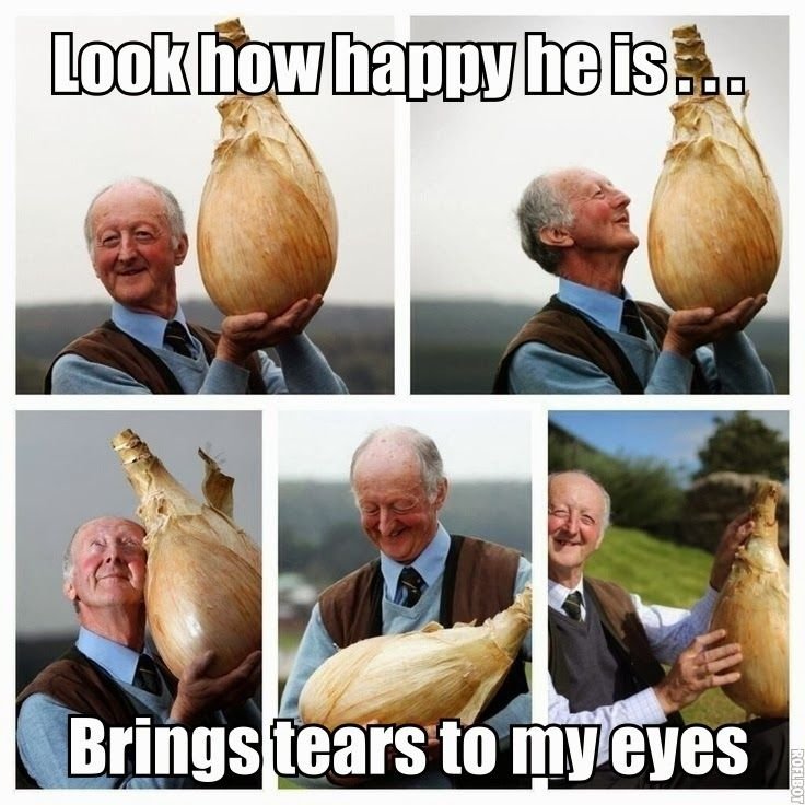 Мужик с луковицей