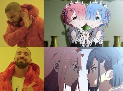 Аниме мемы Ре Зеро