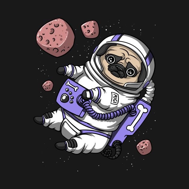 Котик в скафандре