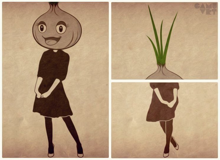 Луковица девочка