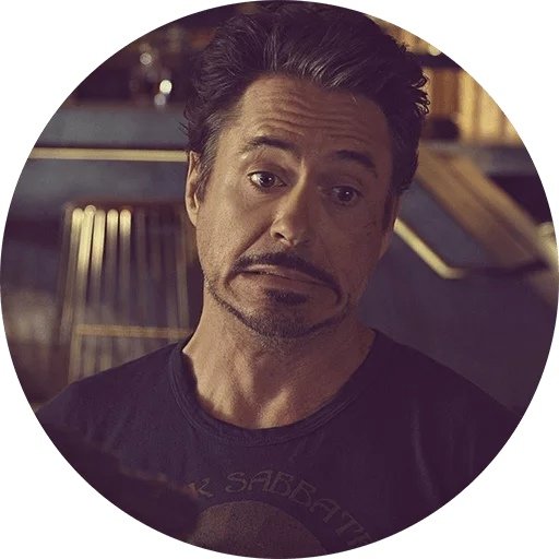 Роберт Дауни младший лицо