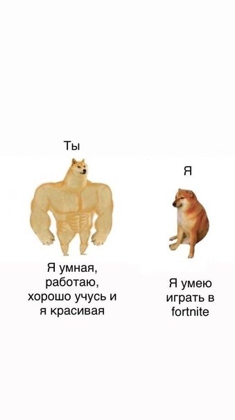 Собака качок Мем