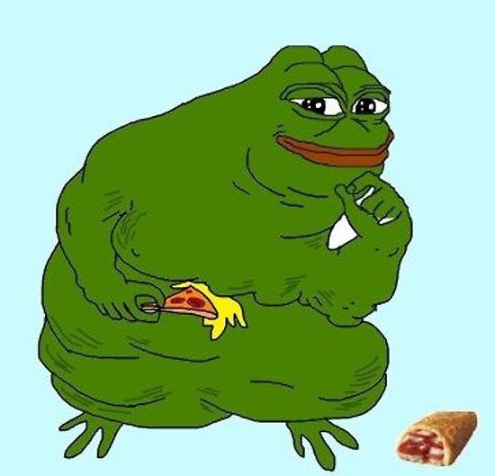 Толстая лягушка