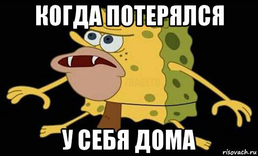 Заблудился Мем