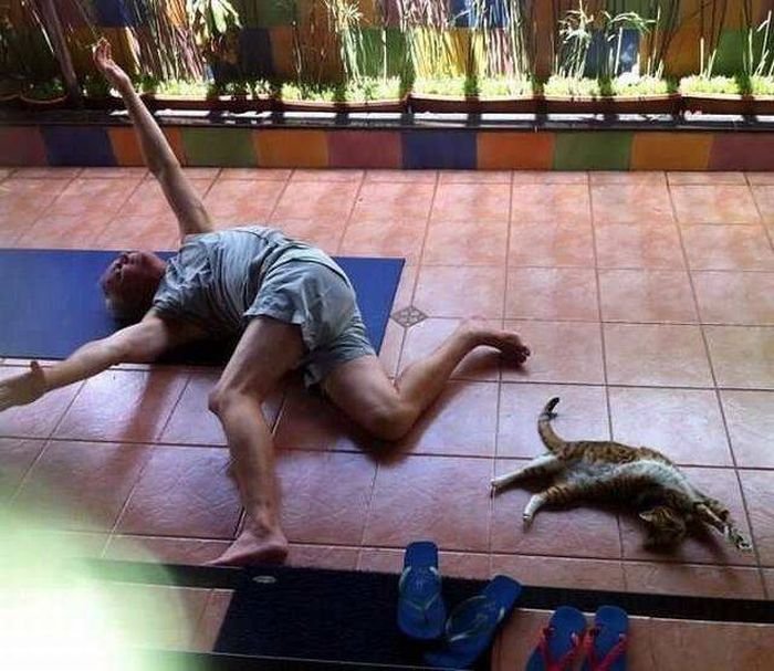 Йога смешно