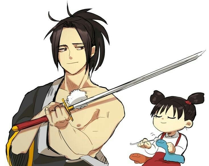 Катана Зеро нуль арт