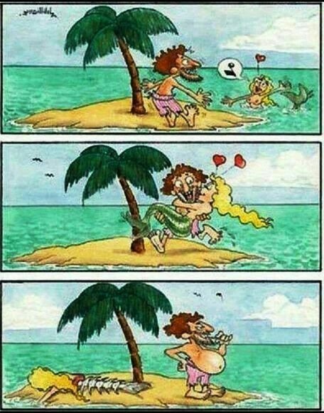 Необитаемый остров прикол