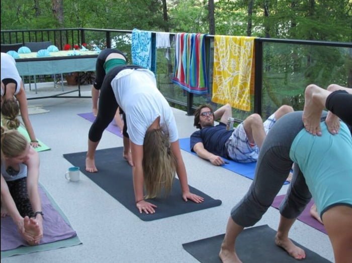 Смешная йога