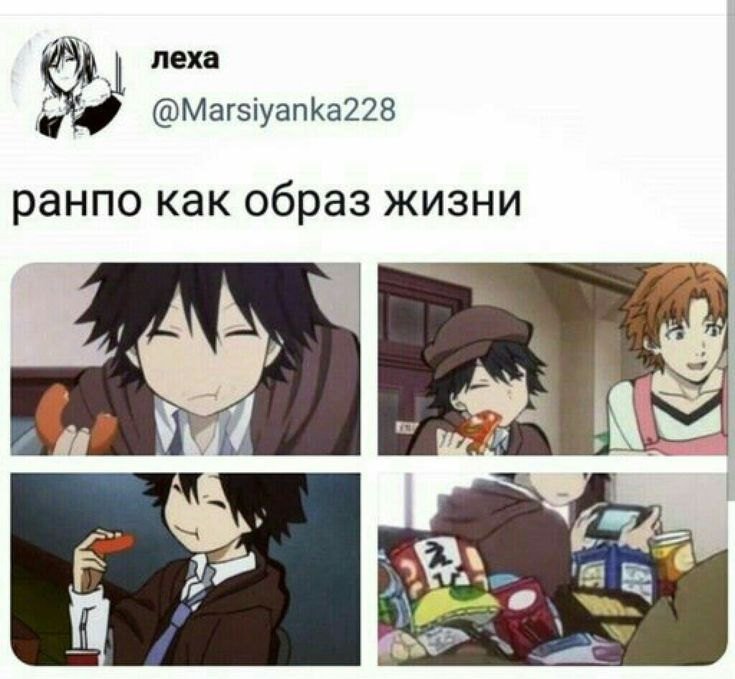 Аниме бродячие псы мемы