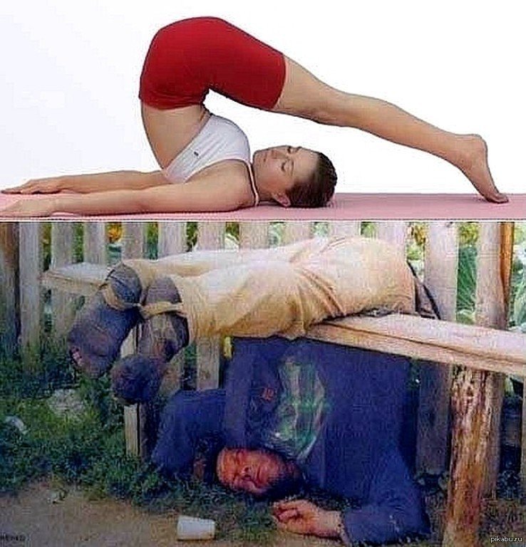 Спорт и спирт всего одна