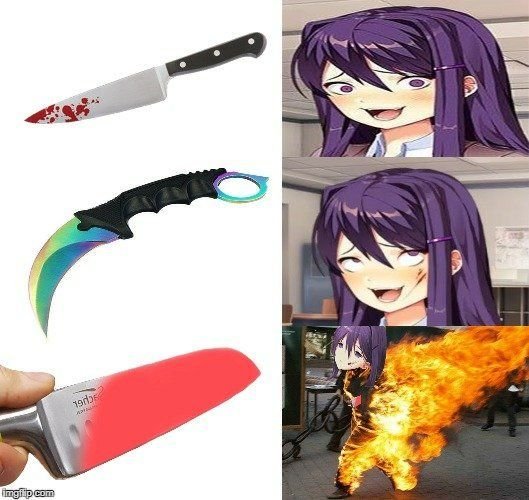 Yuri DDLC meme