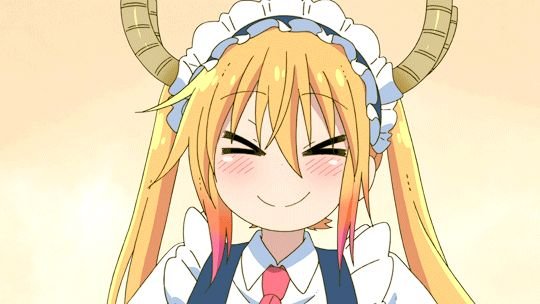 Аниме дракон-горничная Кобаяши-Сан