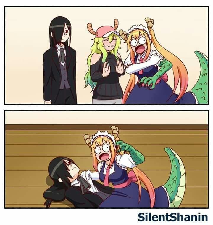 Дракон-горничная Кобаяши-Сан Кетцалькоатль