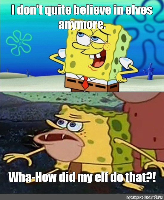 Спанч боб древний человек