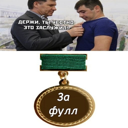 Медаль за фулл