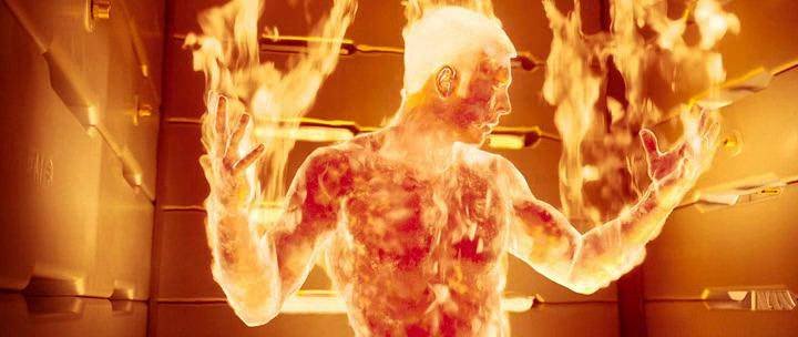 Фантастическая четверка 2005 факел