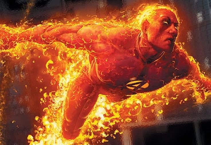 Человек факел Марвел