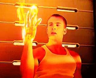 Человек факел Мем