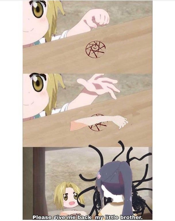 Мемы по стальному алхимику