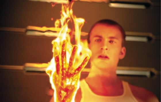 Человек факел