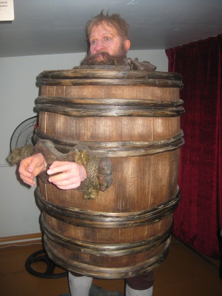 Мужик в бочке