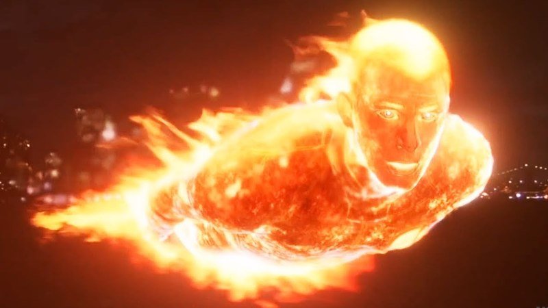 Человек факел 2005