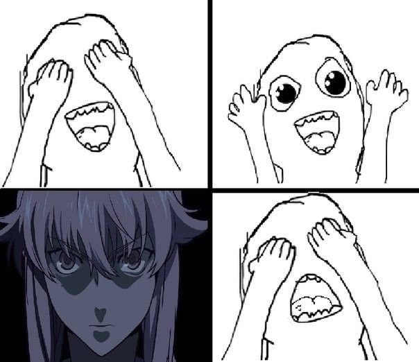 Аниме мемы приколы