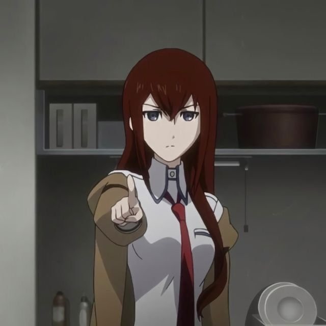 Курису Макисэ аниме