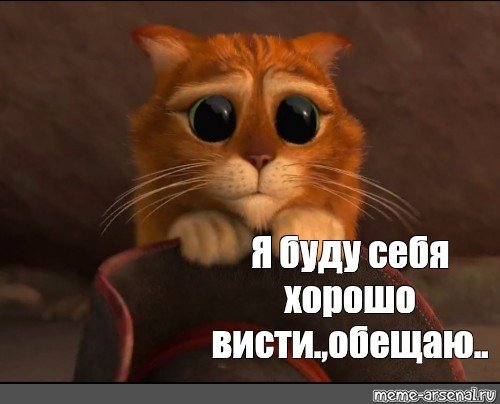 Кот в сапогах глаза