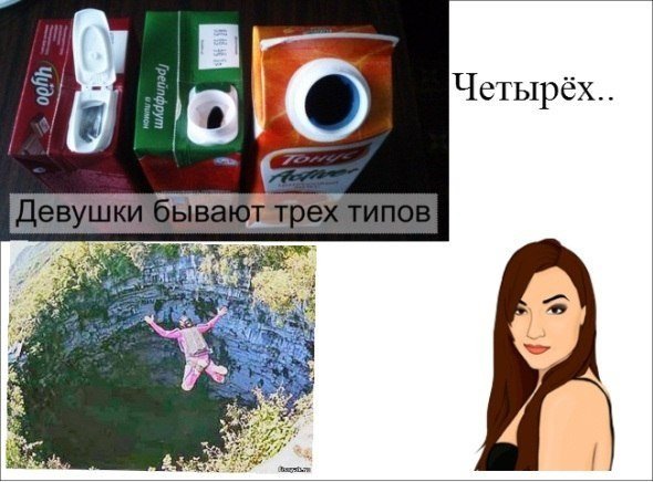 Четыре вида девушек