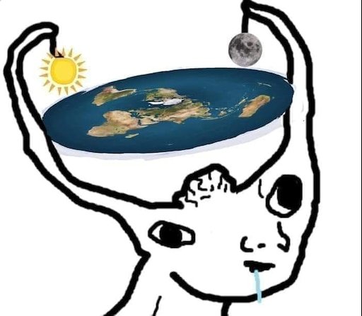 Земля не плоская Мем