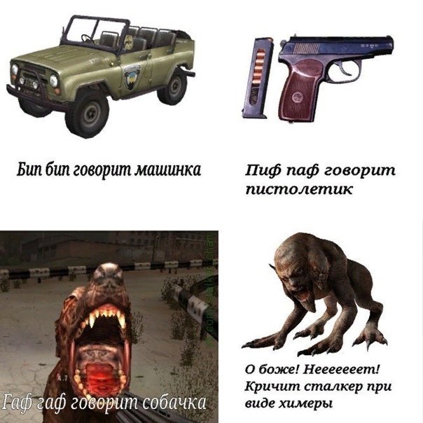 Сталкер Мем
