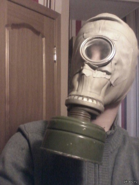 Противогаз ГП 5 В говне