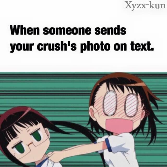 Гифки аниме смешные