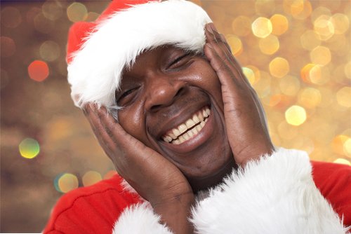 Чернокожий дед Мороз