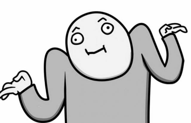 Смайлик пожимание плечами