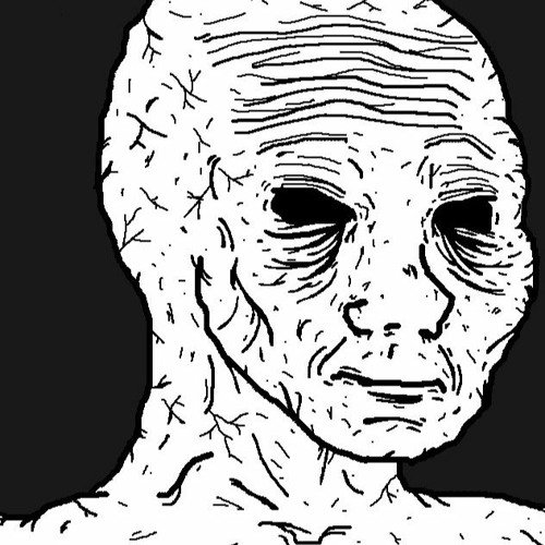 Wojak улыбается