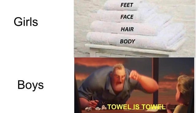 Мемы про полотенце