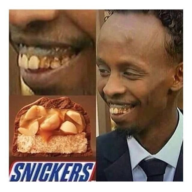 Негр аппетита