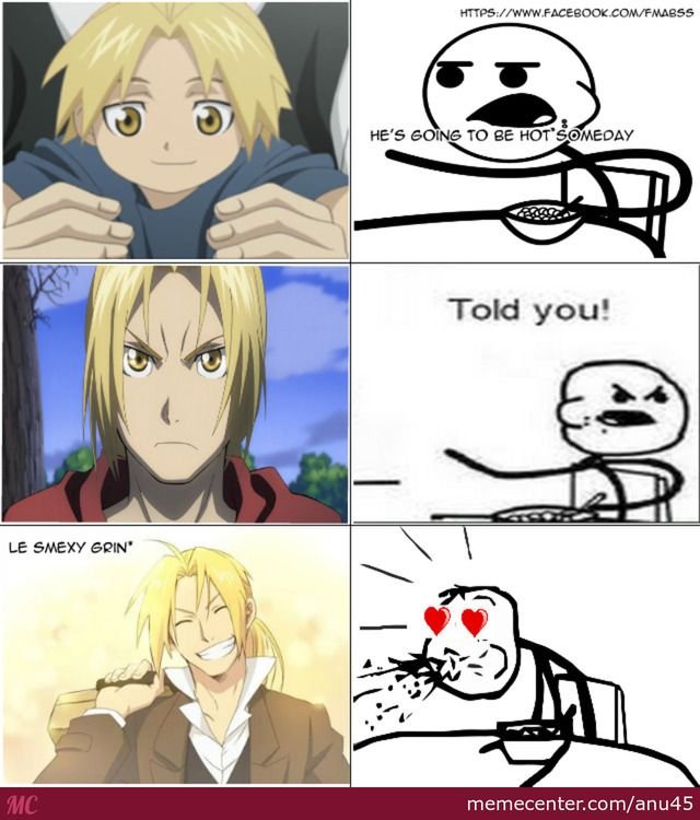 Стальной алхимик приколы